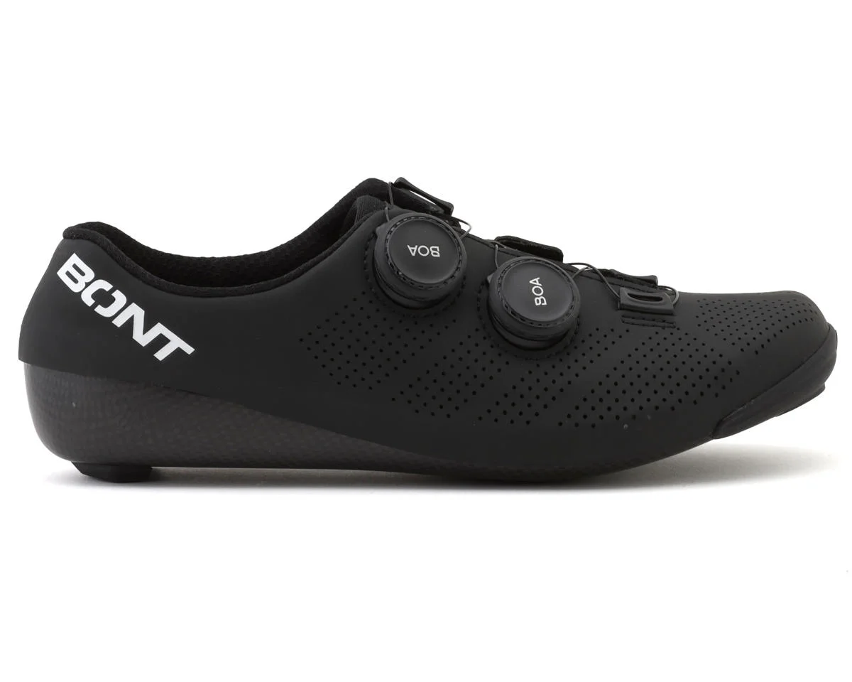 Bont Riot Road Shoes (Black) (42 / 8) (Standard Width)